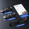 PWAYTEK HDMI Extender 393ft/120m, Mini HDMI Over Ethernet Extender through