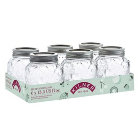 Rayware 6037373 Strawberry canning Jar Pack of 6