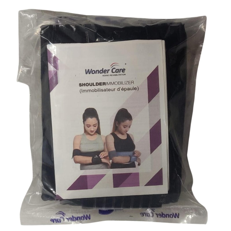 Wonder Care WC -Shoulder Immobilizer Arm Sling Elastic Brace for