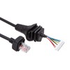 Portable Radio Microphone Microphone Cord Speaker Cable for ICOM HM152/HM154
