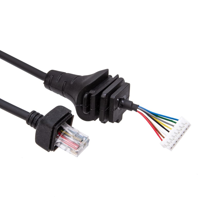 Portable Radio Microphone Microphone Cord Speaker Cable for ICOM HM152/HM154