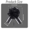 RONGZUBAT 6pcs 7inch Large Pull Bows Wrapping Pull Bow Ribbon