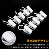 ADOFUN Curtain Clips, Stainless Steel, Set of 50, Curtain Hooks