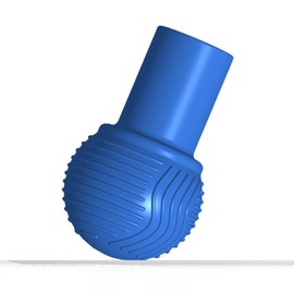 ELESTAB Heavy Duty Landmine Attachment for Barbell Landmine Exercise 360° Swivel Easy for Deadlifts, Squats and Arm Rows/Presses Fits 2'' Olympic Bars (Blue)