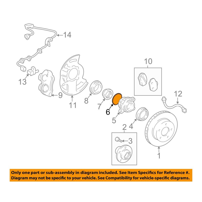 TOYOTA 90301-92003 Ring, O