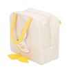 Lunch Bag Cartoon Duck Pattern Waterproof Zipper Closure Sturdy Handle
