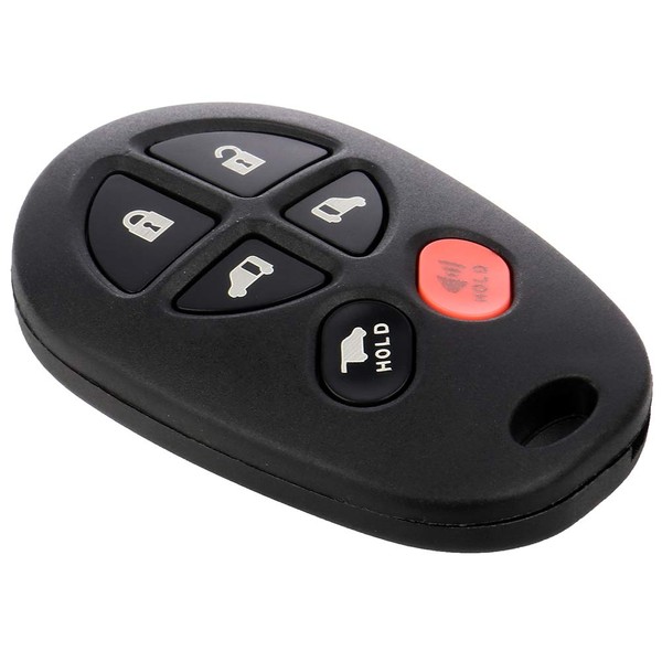 SCITOO Replacement fit for 1X6 Button Uncut Keyless Entry Option