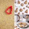 Decora 0255069 Set of 2 Christmas Tree and Snowman Cutters,