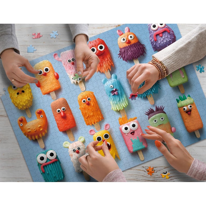 fishwisdom 1000 Pieces Jigsaw Puzzles for Adults and Teens and