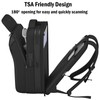 HIGH FIT Expandable Travel Backpack, Business Laptop Backpack,TSA-Flight Approved Backpack