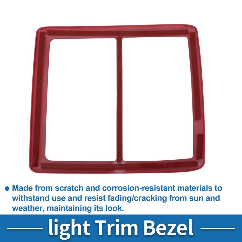 X AUTOHAUX Headlight Trim Bezel for Toyota Tacoma 2016-2023 Front