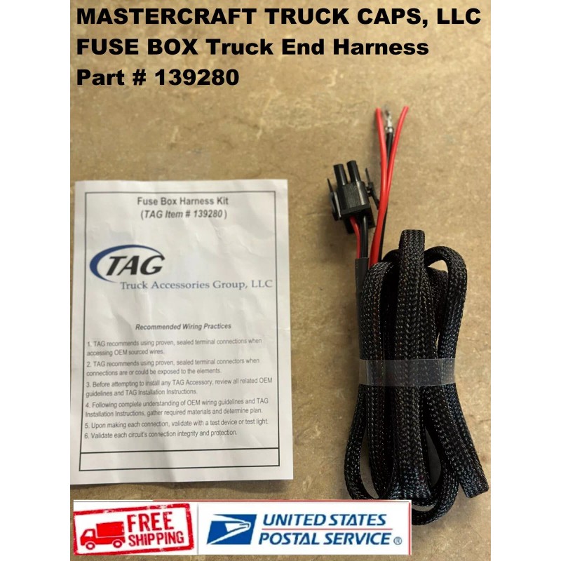 LEER Truck Cap Wiring Harness Century Truck Cap Wiring Harness