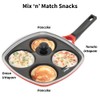 Hawkins 30 cm Die-Cast Multi Snack Pan with Glass Lid,