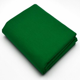Virginia Tex Fabric, Sold by the Metre, Cotton Fabric 100%, Large Width 240 cm, Cotton Fabric 100% Oeko Tex Standard 100 Plain Colours for Sewing (Dark Green 86, 100 cm)