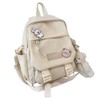 AlmondJoy Mini Backpack Aesthetic Backpack Cute Canvas Backpack Casual Travel