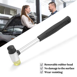 VISLONE Dellen Reparatur Ausbeulwerkzeug, Karosserie-Reparatursatz mit Hammer reparieren und Weißer Stift,Car Dent Puller für Door Dings and Hail Damage
