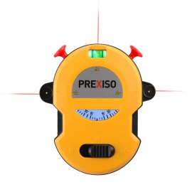 PREXISO Multi Surface Laser Level LED Light Vial 30Ft Horizontal Vertical Laser
