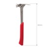 Milwaukee 48-22-9016 17 oz. Milled Face Framing Hammer