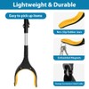 Adiwo Foldable Litter Picker Grabber, 91cm/36" Long Handle Litter Pickers