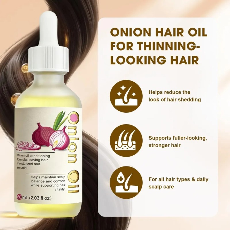 Aceite De Cebolla For Cabello Y Cuero Cabelludo, Mezcla