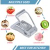 Egg Slicer,Heavy Duty Aluminium Egg Cutter for Boiled Eggs Egg