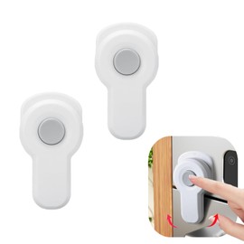 Luoperyuan Baby Proofing Oven Locks - 2 Pack - Child Proof Oven Door Locks - Oven Safety Child Lock - Baby Kitchen Oven Guard Oven Front Lock for Babies and Toddlers, No Drilling