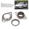2.5in Donut Gasket with 2pcs Exhaust Manifold Flange for 2