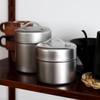 Kobo Aizawa Stainless Steel Coffee Canister Small Size Coffee Canister