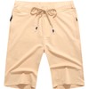 Boisouey Men's Shorts Casual Classic Fit Drawstring Summer Beach Shorts