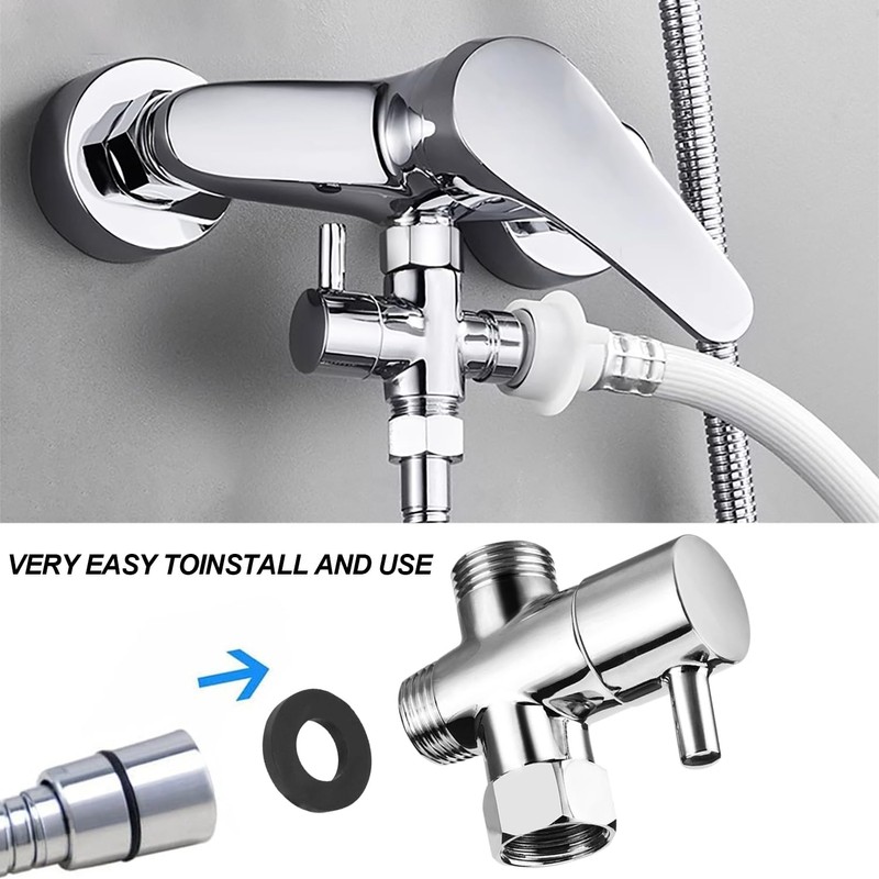 3-way diverter valve 1/2 inch, diverter valve shower G 1/2