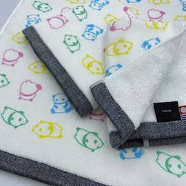 Imabari Towel, Single-Sided Gauze, Face Towel, 13.4 x 30.7 inches (34 x 78 cm), Made in Japan, Imabari, Camping, Yoga, Gym, Bathing, Spa, Children's Cute Towel