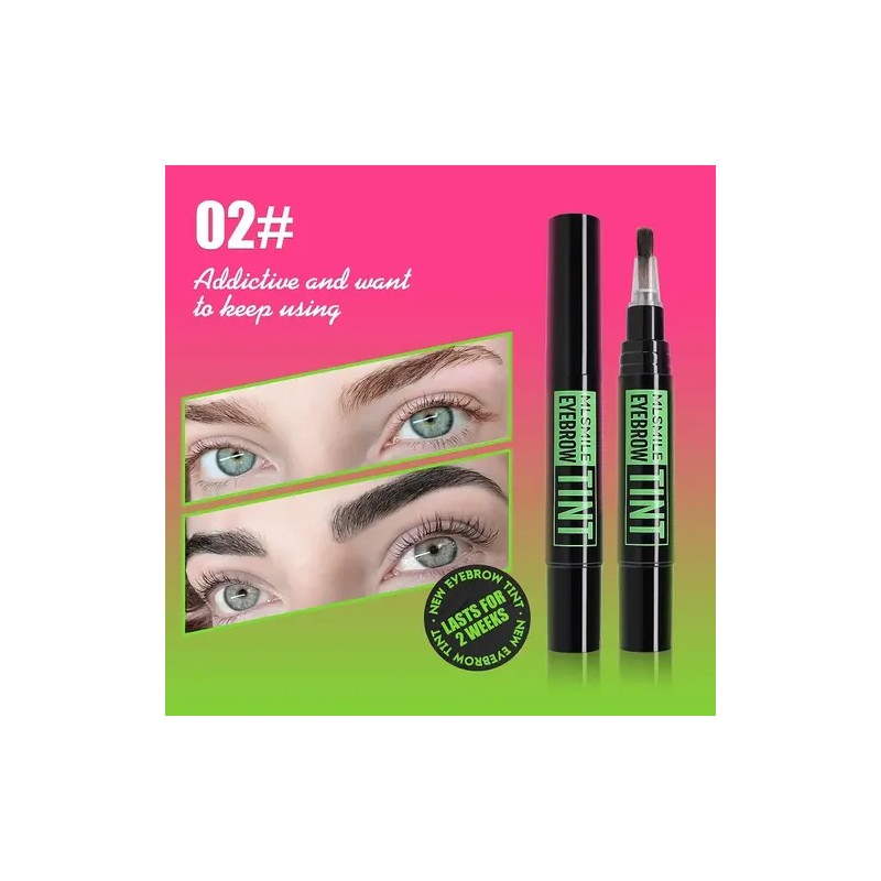 Tinte Líquido Para Cejas Mlsmile, Impermeable Y A Prueba De