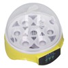 7 Eggs Incubator Easy Temperature Control Mini Egg Incubator for