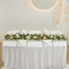 Carlita‘s Blooms Artificial Rose Garlands Rose Vines Leaves Banners Hanging