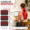 Red Light Therapy for Neck and Shoulders-104 LEDs Wearable Red