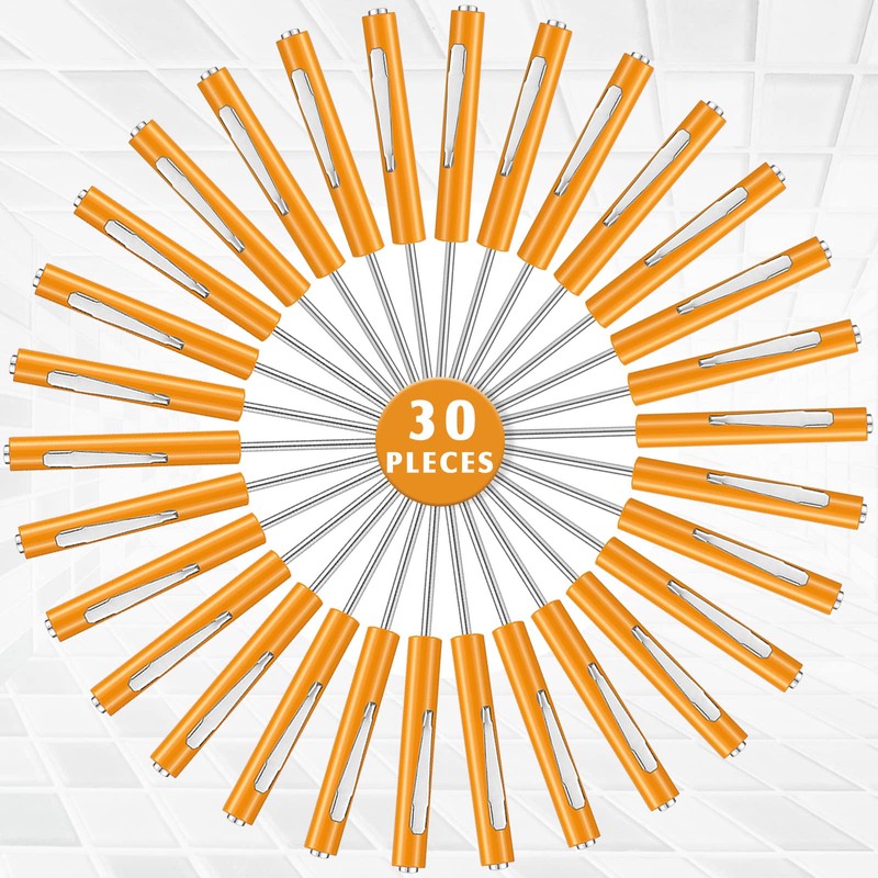 Minatee 30 Pcs Pocket Screwdriver Mini Tops and Pocket Clips