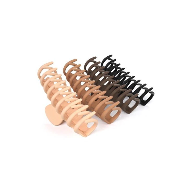 Triko Set de 4 Pinzas para el Cabello para Mujer,