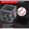 Jindizi Premium UV Protected Acrylic Baseball Display Case - Set