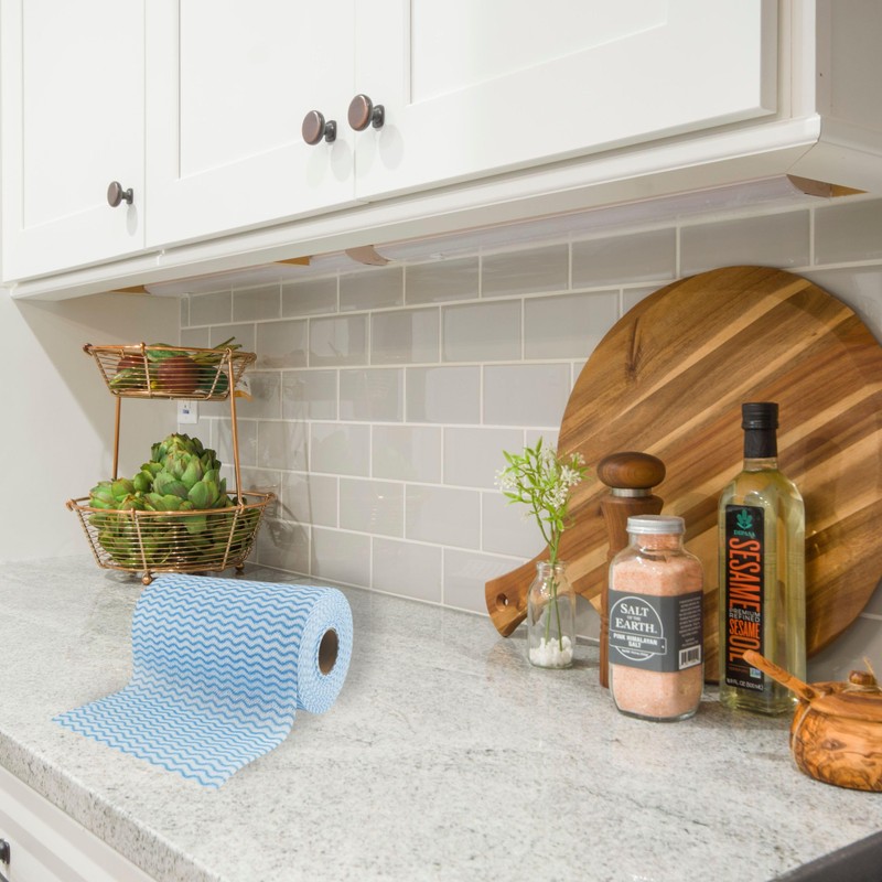 IDEA HOME - 2 Rolls of 100 Wipes, 18 x