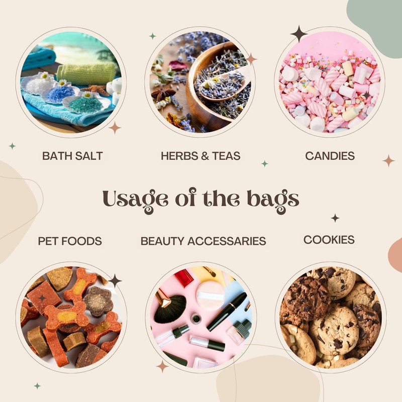 Cute Animal Goodies Bags | Reusable Stand Up Pouch with