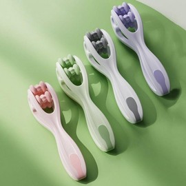 Massage Finger Acupressure Roller Toe Trainer Finger Portable color random