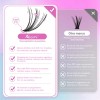 Kit de Extensiones Pestañas Efecto Mink Natural con Curvatura D