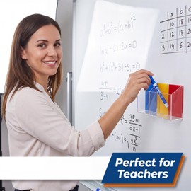 Magnetic Dry Erase Marker Holder, Super Strong Magnetic Whiteboard Holder