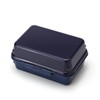 Miyoshi Seisakusho GEL-COOL Lunch Box with Integrated Ice Pack, Berry