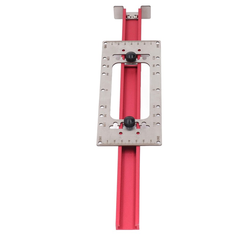 Cabinet Hardware Jig 64mm 96mm 128mm 192mm Laser Engraved Portable