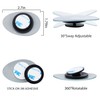 LivTee Blind Spot Mirror, Oval HD Glass Frameless Convex Rear