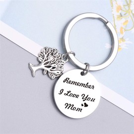 Mom Keychain from Daughter Son Kids Funny Mama Key Chain Birthday Mothers Day Thanksgiving Christmas Gifts