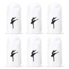 6 Pcs Ballet Shoes Bags Double Drawstring Shoe Bags, Pointe