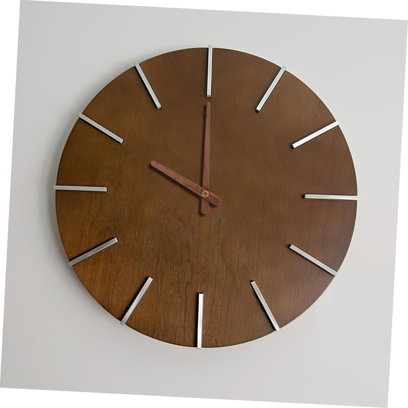 Tofficu 1 Set Elegant Wooden Clock Pointers Sturdy Clock Replacements