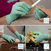 ARNOMED Disposable Gloves, Green, M, L, XL, Pack of 1000